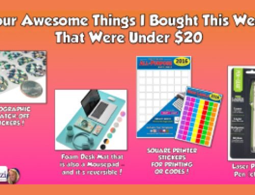 Four Awesome Things I Bought This Week – for Under $20